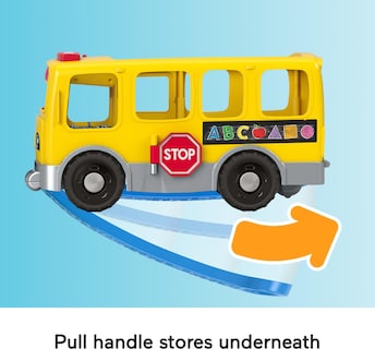 Foto 4 | Foto 4 | Juguete Didáctico Fisher-price Little People Big Yellow Bus 1+ Y - Venta Internacional.