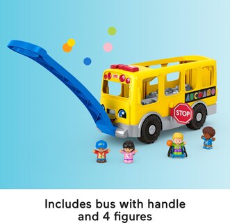 Foto 5 | Foto 5 | Juguete Didáctico Fisher-price Little People Big Yellow Bus 1+ Y - Venta Internacional.