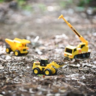 Foto 3 | Foto 3 | Minivehículos De Construcción Toy Sunny Days Entertainment Paquete De 3 - Venta Internacional.