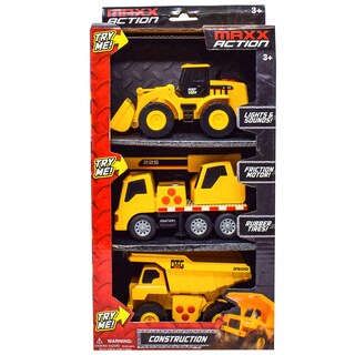 Foto 6 | Foto 6 | Minivehículos De Construcción Toy Sunny Days Entertainment Paquete De 3 - Venta Internacional.
