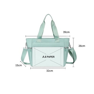 Foto 3 | Foto 3 | Bolso De Gran Capacidad Para Mujer Eo Safe Imports Esi-21534 Azul