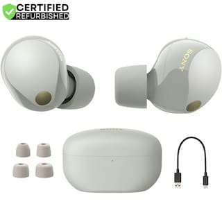 Foto 2 | Foto 2 | Auriculares Inalámbricos Reacondicionados Sony Wf1000xm5/s Con Cancelación De Ruido Plateados - Venta Internacional.