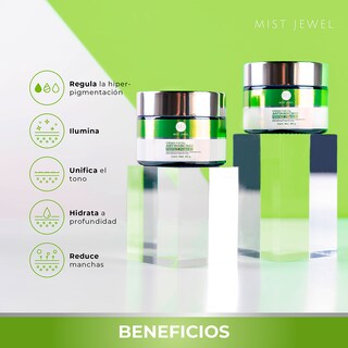 Foto 4 | Foto 4 | Mist Jewel | Crema Reductora De Pigmentacion Aclaradora Para Manchas Faciales En La Piel Antimanchas Adicionado Con Ácido Glicó