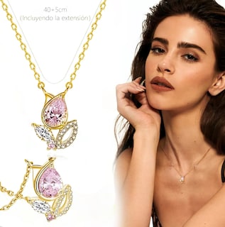 Foto 4 | Foto 4 | Xtellar - Dije De Tulipanes 40mm - Joyas Exclusivas De Lujo En Caja Regalo