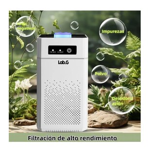 Foto 3 | Foto 3 | Purificador De Aire Hepa Para Casa Purificador Aire Portátil Blanco