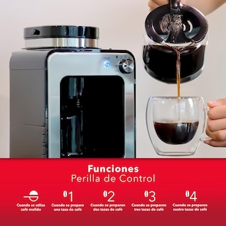 Foto 5 | Foto 5 | Cafetera Rca Rc-caf4 Con Molino Integrado Inoxidable  Automática  560 Ml