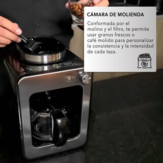 Foto 6 | Foto 6 | Cafetera Rca Rc-caf4 Con Molino Integrado Inoxidable  Automática  560 Ml
