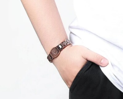 Foto 4 | Foto 4 | Xtellar - Pulsera Magnética De Terapia Chapado En Cobre Puro Para Salud Y Bienestar