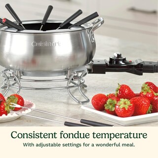 Foto 3 | Foto 3 | Olla Para Fondue Cuisinart Cfo-3ssp1 3l Acero Inoxidable 1000w - Venta Internacional.