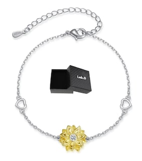 Foto 1 | Foto 1 | ''pulseras De Girasol Plata 925 Joyeria Regalo Para Mujeres Plateado ''