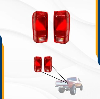 Foto 3 | Foto 3 | Parrilla Cromo Con Faros Cuartos Calaveras Y Biseles Ranger 89 90 91 92