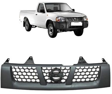 Foto 1 | Foto 1 | Parrilla Nissan D22 Con Emblema Negra 09 10 11 12 13 14 15