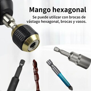 Foto 3 | Foto 3 | ''adaptador De Broca De Cambio Rápido De 6 Piezas ''