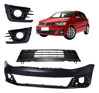 Foto 1 | Foto 1 | Fascia Delantera Gol 17 18 Con Rejillas Con Hoyo