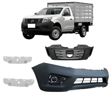 Foto 1 | Foto 1 | Fascia Np300 Con Parrilla Negra  Logo Y Guias 16 17 18 19 20 21 22 23