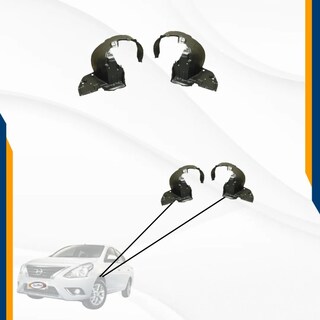Foto 3 | Foto 3 | Fascia Delantera Versa 15 16 17 18 19 20 V-drive 21 22 23 24 Con Faros De Niebla Guias Y Tolvas