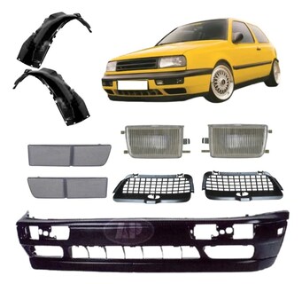 Foto 1 | Foto 1 | Fascia Delantera Golf A3 93-98 Completa Con Loderas