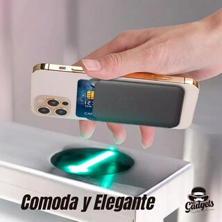 Foto 3 | Foto 3 | ''cartera Wallet Billetera Tarjetero Para Iphone Magsafe Color Negro ''