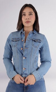 Foto 2 | Foto 2 | Chamarra De Mezclilla Para Mujer Sea Brazil