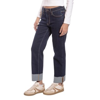 Foto 3 | Foto 3 | Pantalón Boyfriend Mujer Balam Bl7181 Azul Oscuro