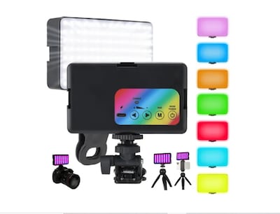 Foto 1 | Foto 1 | Luz De Vídeo Portátil Rgb De Relleno 3000k-7000k Con Soporte