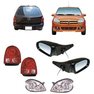 Foto 1 | Foto 1 | Faros Chevy C2 04 05 06 07 08 Con Espejos Y Calaveras 3 Pts Pop