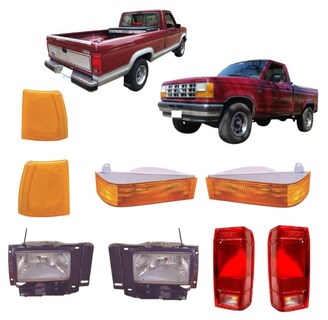 Foto 1 | Foto 1 | Faros Ranger 89 90 91 92 Con Cuartos Y Calaveras