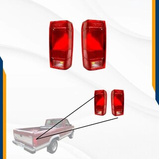 Foto 3 | Foto 3 | Faros Ranger 89 90 91 92 Con Cuartos Y Calaveras