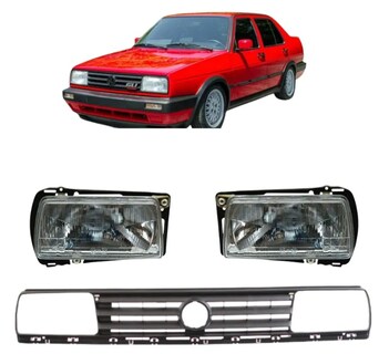 Foto 1 | Foto 1 | Faros Jetta A2 Depo Con Parrilla