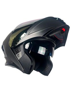 Foto 3 | Foto 3 | Casco Moto Kov Apolo Gris Abatible Mica Calle Dot