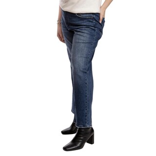 Foto 3 | Foto 3 | Pantalón Straight Curvy Balam Bl7204 Azul Oscuro