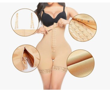 Foto 1 | Foto 1 | Fajas Colombianas Body Shaper Cremallera Open Bust Body