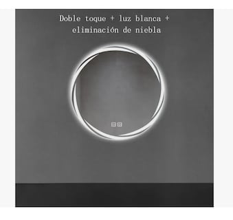 Foto 3 | Foto 3 | Espejo De Baño Inteligente 3 Modos Táctil