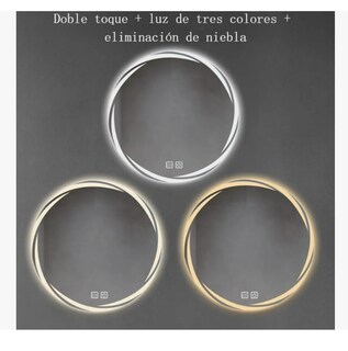 Foto 4 | Foto 4 | Espejo De Baño Inteligente  3 Modos  Táctil