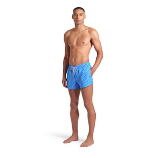 Foto 3 | Foto 3 | Short De Playa Arena Water Prints Para Hombre Azul