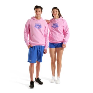 Foto 6 | Foto 6 | Sudadera Arena Sweat Logo Unisex Rosa