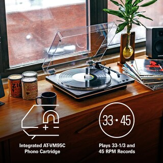 Foto 7 | Foto 7 | Tocadiscos Inalámbrico Audio-technica At-lp70xbt-bz Negro/bronce - Venta Internacional.