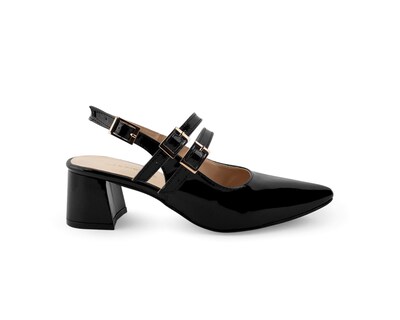 Foto 2 | Foto 2 | Zapatilla Color Negro Mary Jane Material Charol