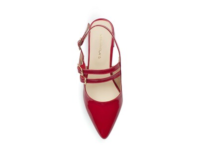 Foto 3 | Foto 3 | Zapatilla Color Rojo Mary Jane Material Charol