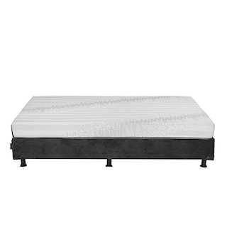 Foto 5 | Foto 5 | Colchón En Caja Dicasa Inabox + Box Color Gris Oscuro King Size + Almohadas Royal Twin + Protector Lux