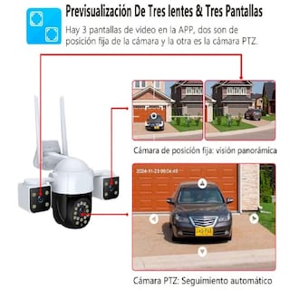 Foto 5 | Foto 5 | Camara De Seguridad 3 En 1