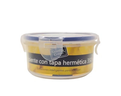 Foto 1 | Foto 1 | Recipiente Con Tapa Hermética 350 Ml Good & Good Color Blanco Tamaño ...