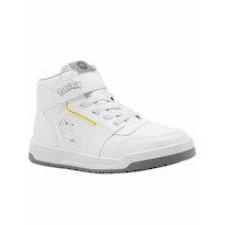 Tenis Bota Para Niño Pikachu Ajuste Contactel Pokemon Color Blanco Blanco