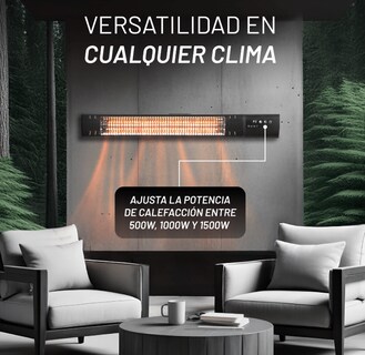 Foto 2 | Foto 2 | Nuur Calentador De Halógeno Eléctrico Para Patio Calexel