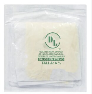 Foto 4 | Foto 4 | Guantes De Latex Para Cirugia Esteriles Y Desechables 100pz