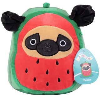 Foto 1 | Foto 1 | Peluche Squishmallows Original Prince The Watermelon Pug 20 Cm - Venta Internacional.