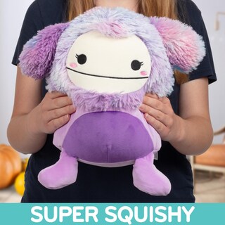 Foto 3 | Foto 3 | Peluche Squishmallows Eden The Purple Bigfoot 25 Cm - Venta Internacional.