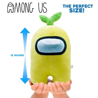 Foto 2 | Foto 2 | Peluche Just Toys Among Us Mega 30 Cm Amarillo (sprout) - Venta Internacional.