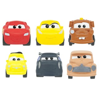 Foto 2 | Foto 2 | Juguete Coleccionable Mash'ems Cars Paquete De 4 Unidades Squishy Basic Fun - Venta Internacional.