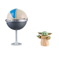 Figura De Acción Star Wars Epic Hero Series Grogu De 2 5 Cm Con Cochecito Flotante - Venta Internacional.